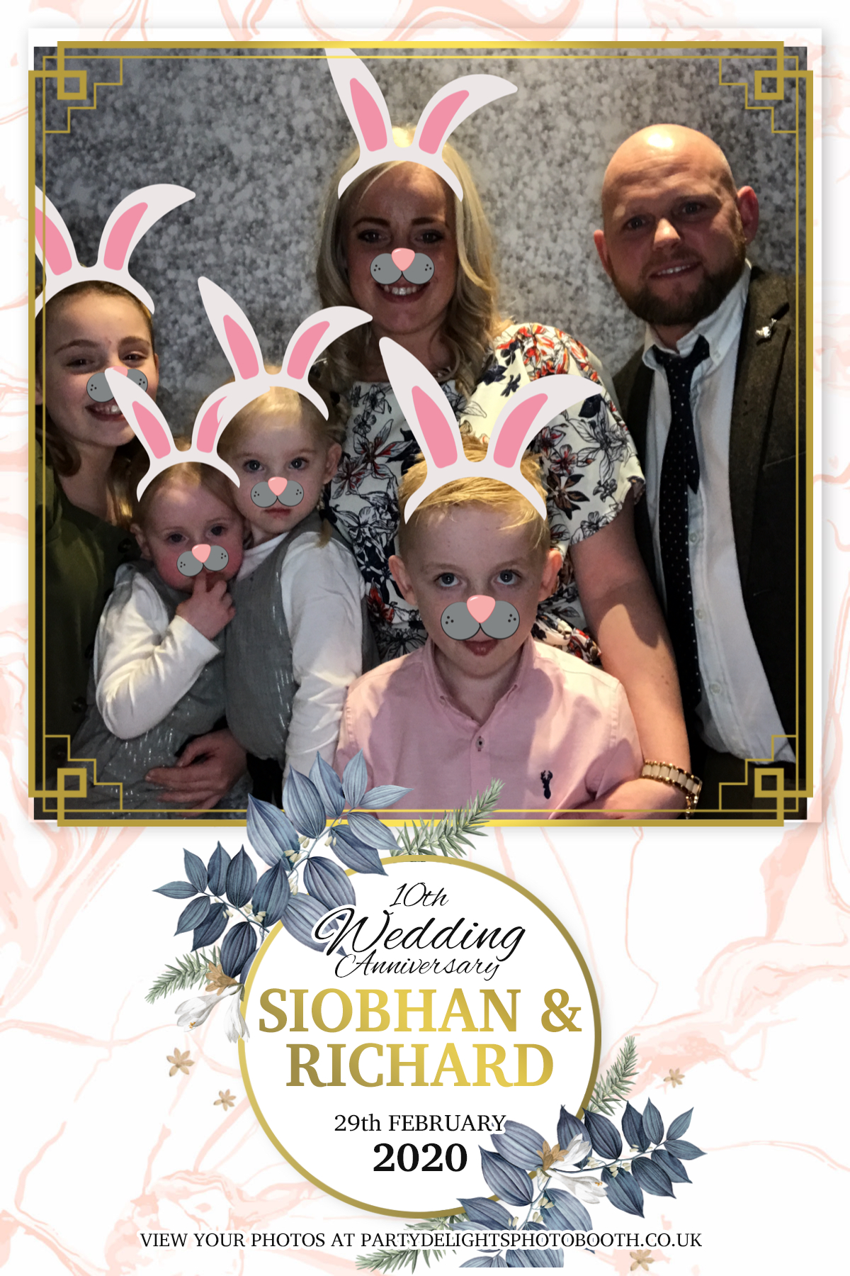 Siobhan and Richards Vow renewal  | View more photos from the event at gallery.partydelightsphotobooth.co.uk/u/PartyDelightsPhotoBooth/Siobhan-and-Richards-Vow-renewal